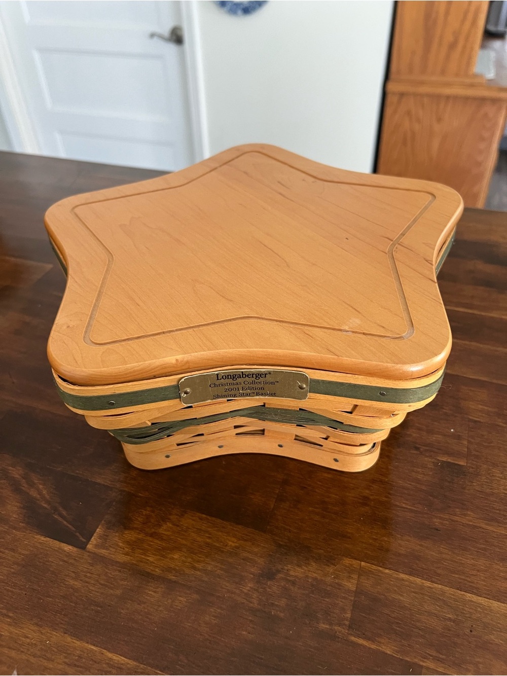 Longaberger Shining Star Basket, 2001